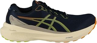 ASICS Kayano 30 Men's Running Shoes Blue White, French Blue Neon Lime, 41.5 EU