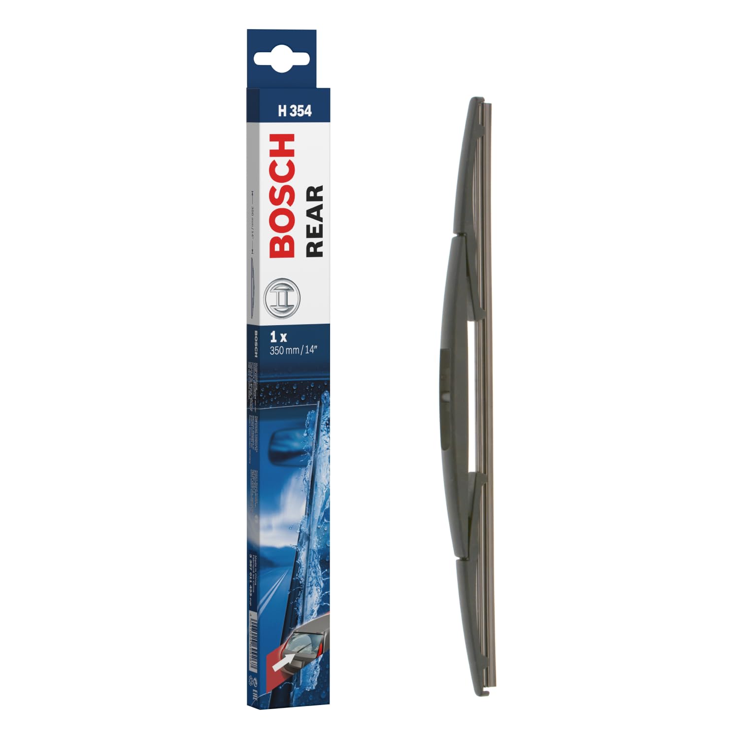 Bosch Rear Wiper H 354-1 Replacement Blade for Rear Window - 350 mm | Excellent 