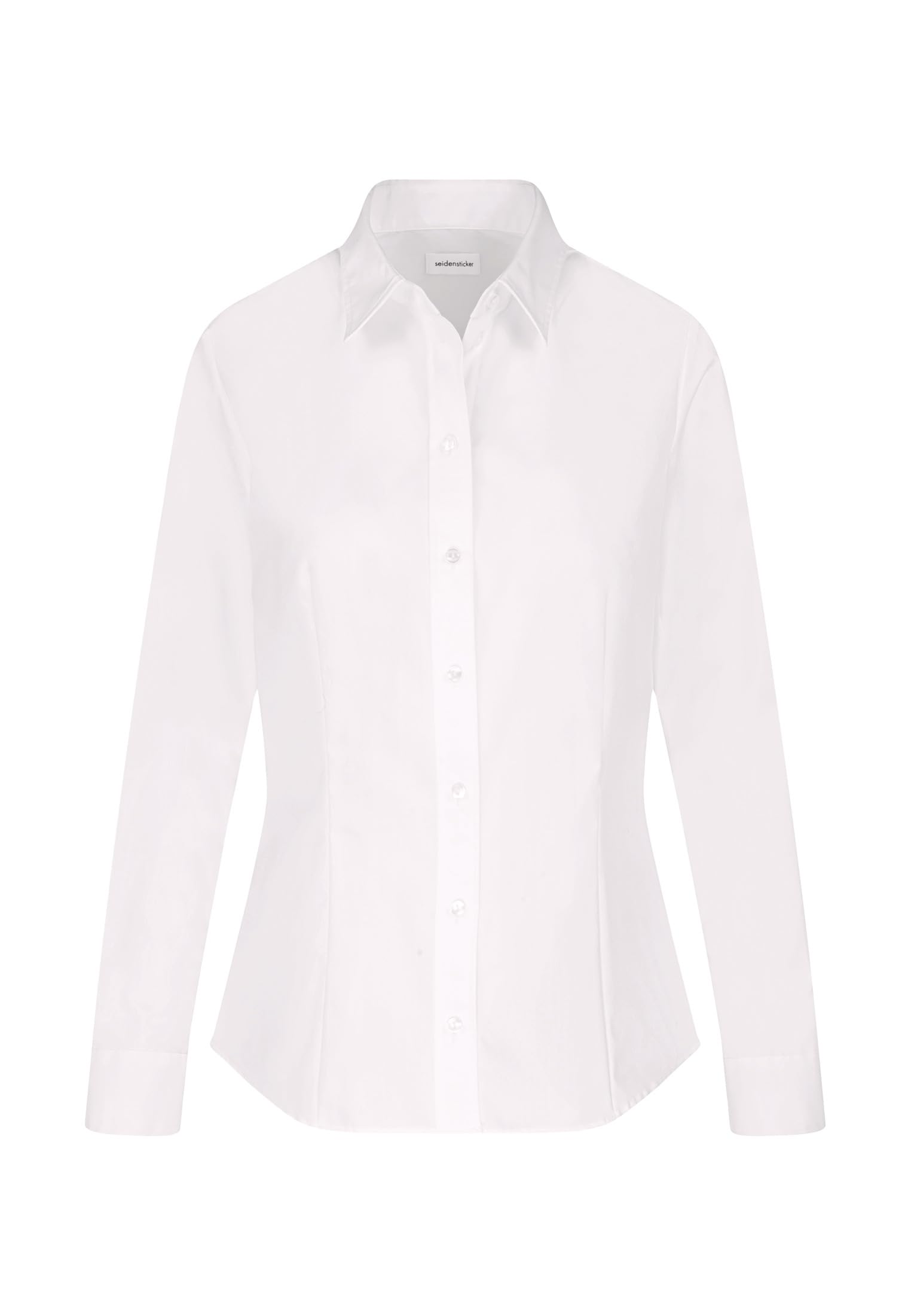 Seidensticker Long City Blouse, Regular Cut, Elastic, Women's Sleeve