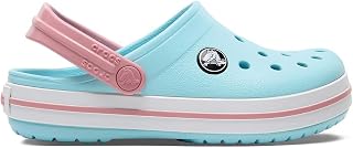 Crocs Crocband Zueco, Azul Hielo/Blanco, Niño Pequeño, EU 27-28
