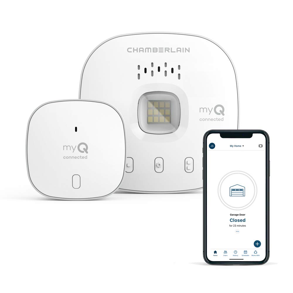 CHAMBERLAIN Smart Garage Control - Wireless Garage Hub and Sensor with Wifi & Bl