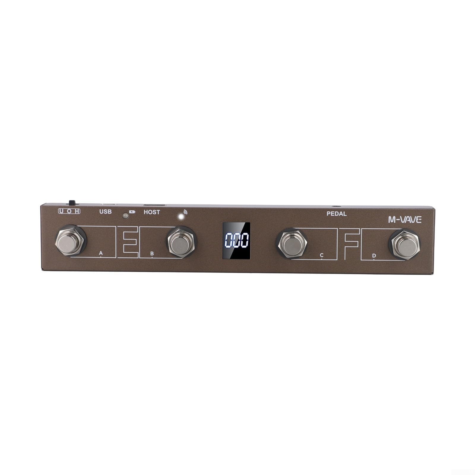 USB For MIDI Footswitch Controller With 4 Buttons For M-VAVE Chocolate Plus, Rec