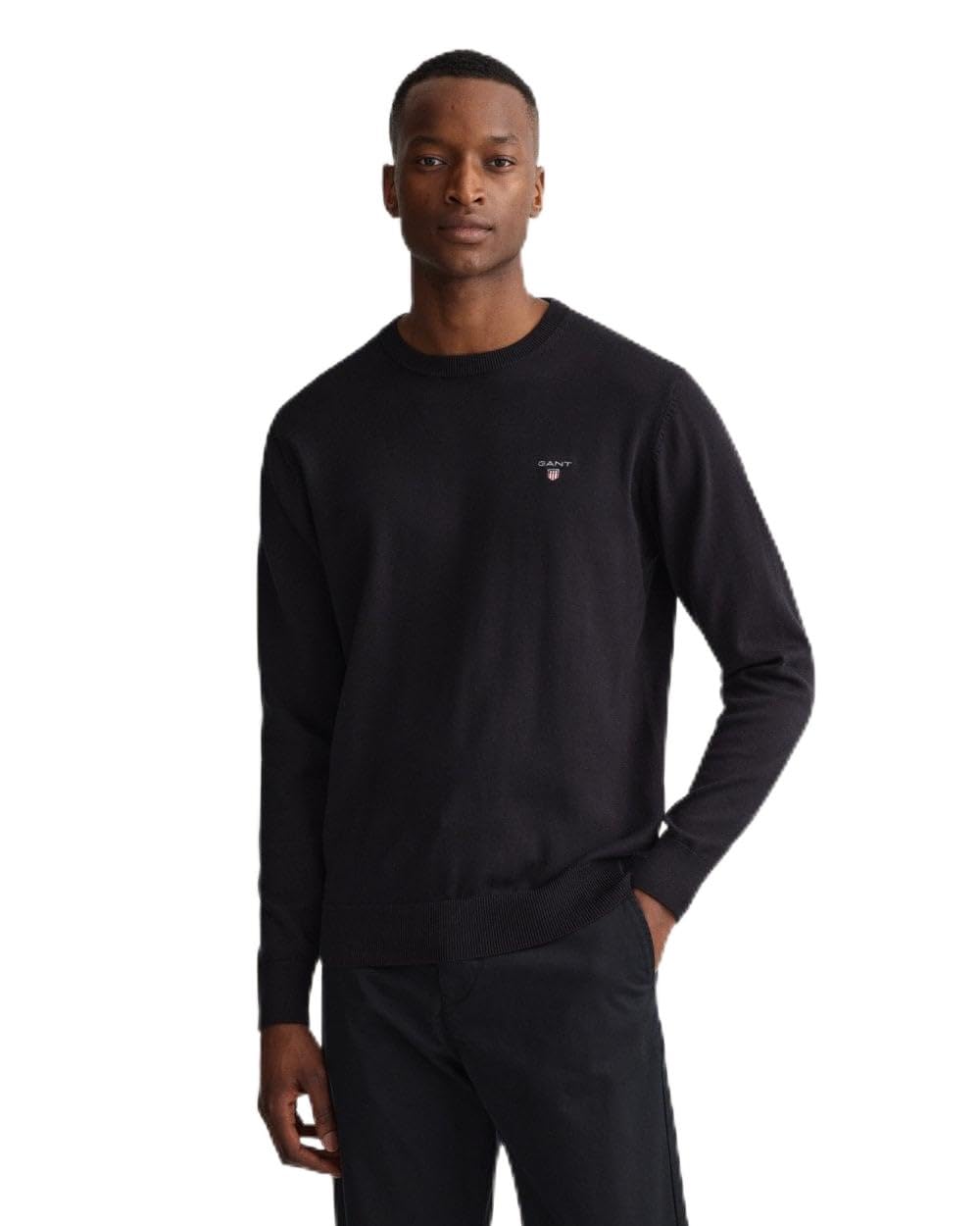 GANT Classic Cotton C-Neck Sweater Men