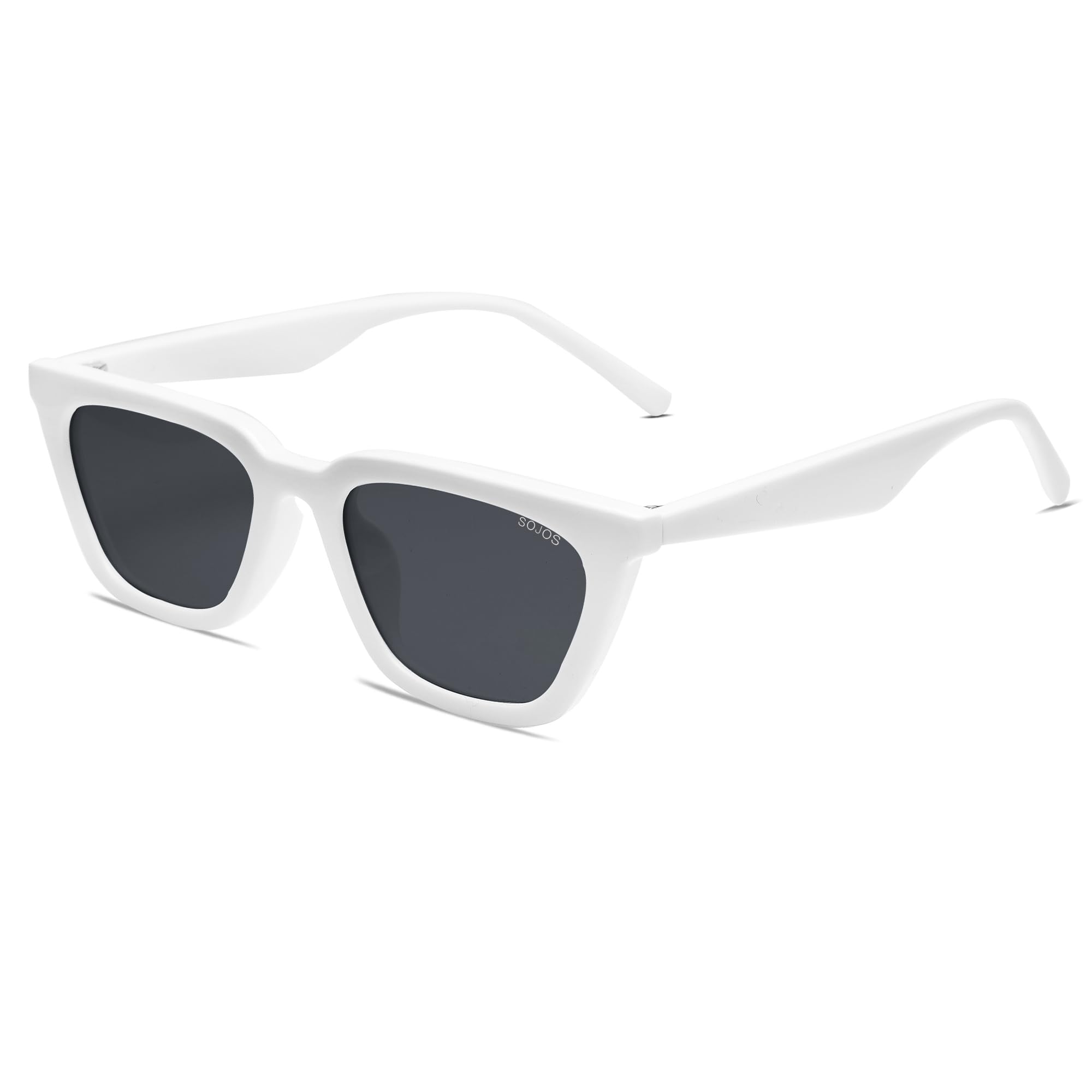 SOJOS Cateye Polarized Sunglasses for Women Retro Classic Vintage Square Trendy 