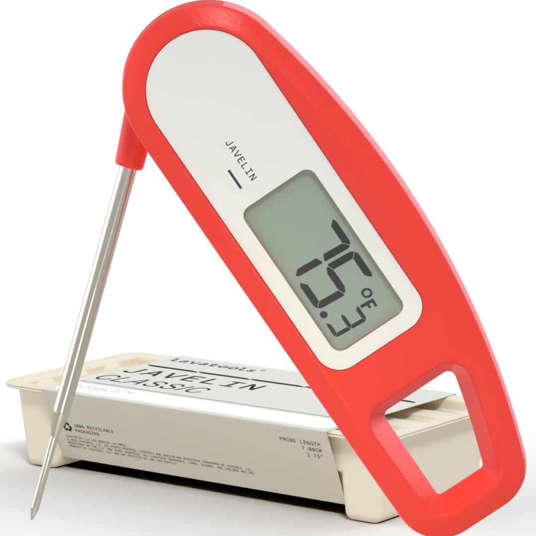 Lavatools Javelin® Ultra-Fast 2-Second Digital Instant Read Meat Thermometer for