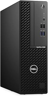 Dell FAST Optiplex 3080 SFF PC, Intel Core i5 10th Gen (6 Cores Upto 4.50Ghz), 16GB DDR4 RAM - 512GB NVME SSD, 300Mbps USB WiFi Adapter Dongle, Windows 11 Pro OS (Renewed)