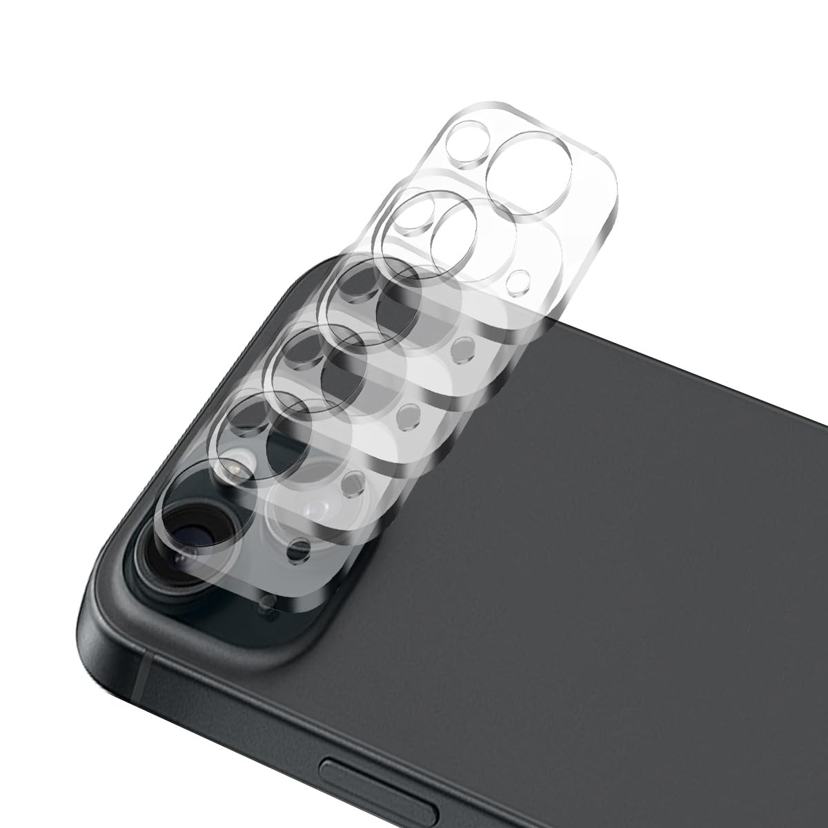 Camera Lens Protector for iPhone 15 6.1 inch and iPhone 15 Plus 6.7 inch, Ultra 