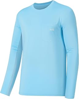 BASSDASH Men's UPF 50+ Performance Sun Protection UV Fishing Hiking Sports Shirts
