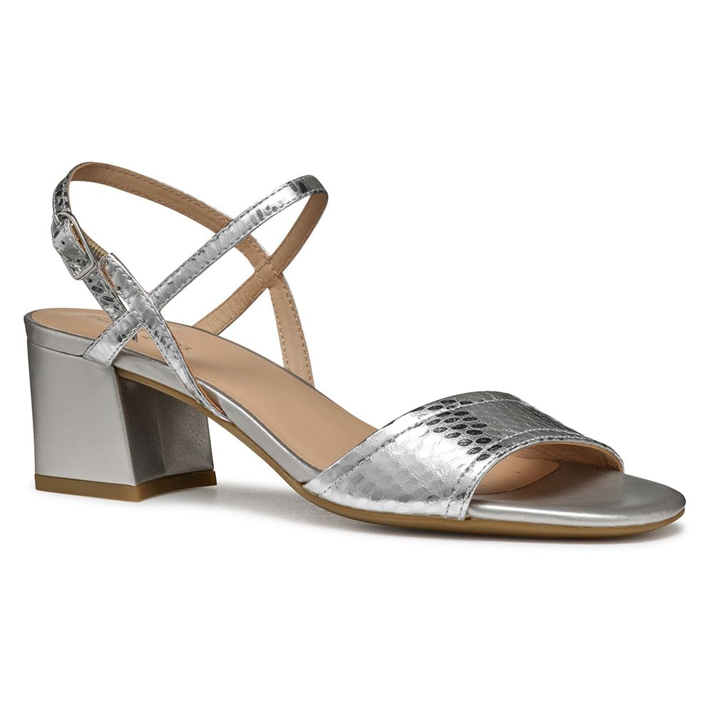 Geox Women's D New Eraklia 50 Heeled Sandal