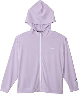 Champion(チャンピオン) パーカー 長袖 UVカット ポリエステル100% 抗菌防臭 速乾 スクリプトロゴ ラッシュガード ZIP HOODED SHIRT WOMEN'S SPORTS長袖 UVカット ポリエステル100% 抗菌防臭 速乾 スクリプトロゴ ラッシュガード ZIP HOODED SHIRT WOMEN'S SPORTS CW-BS401レディース