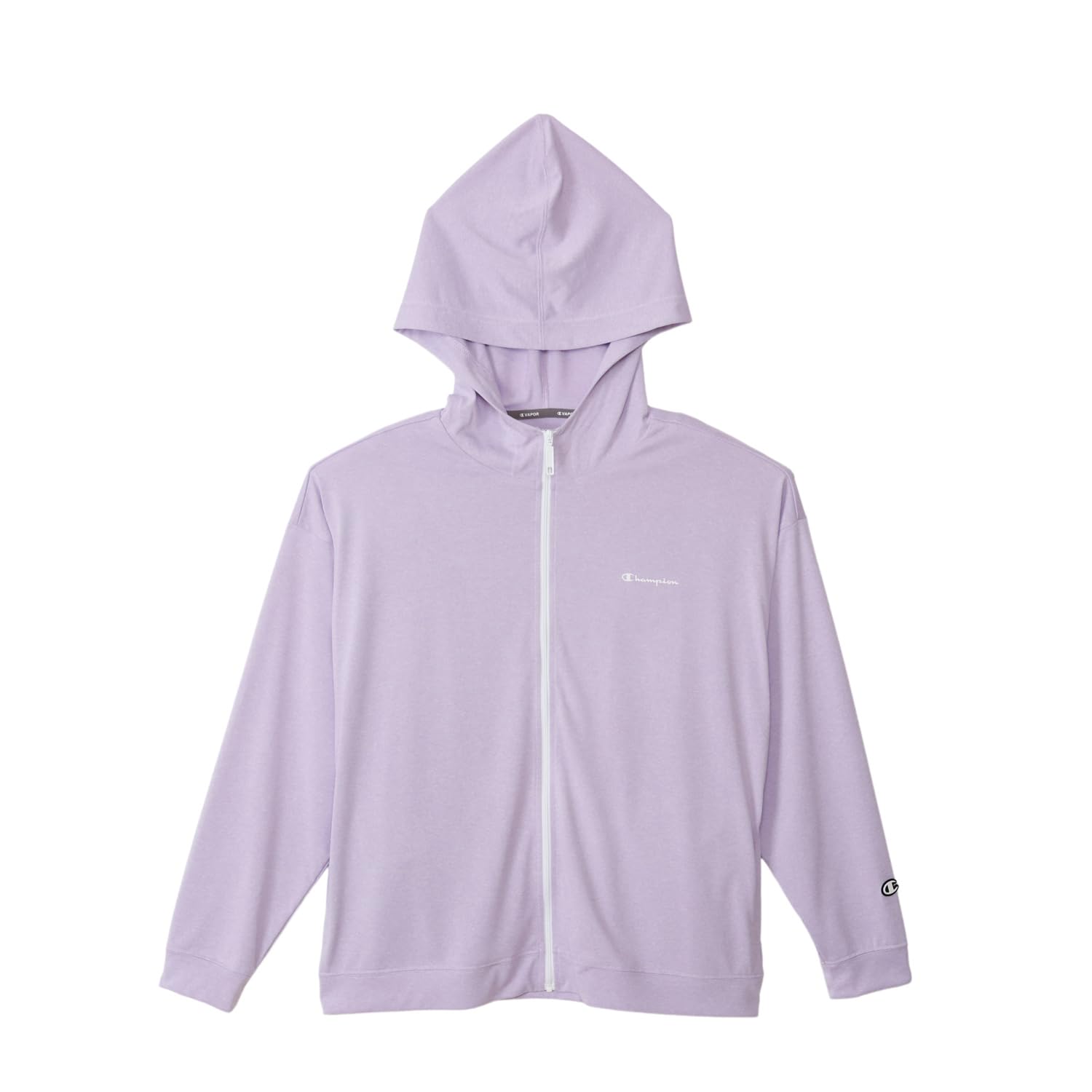 Champion(チャンピオン) パーカー 長袖 UVカット ポリエステル100% 抗菌防臭 速乾 スクリプトロゴ ラッシュガード ZIP HOODED SHI