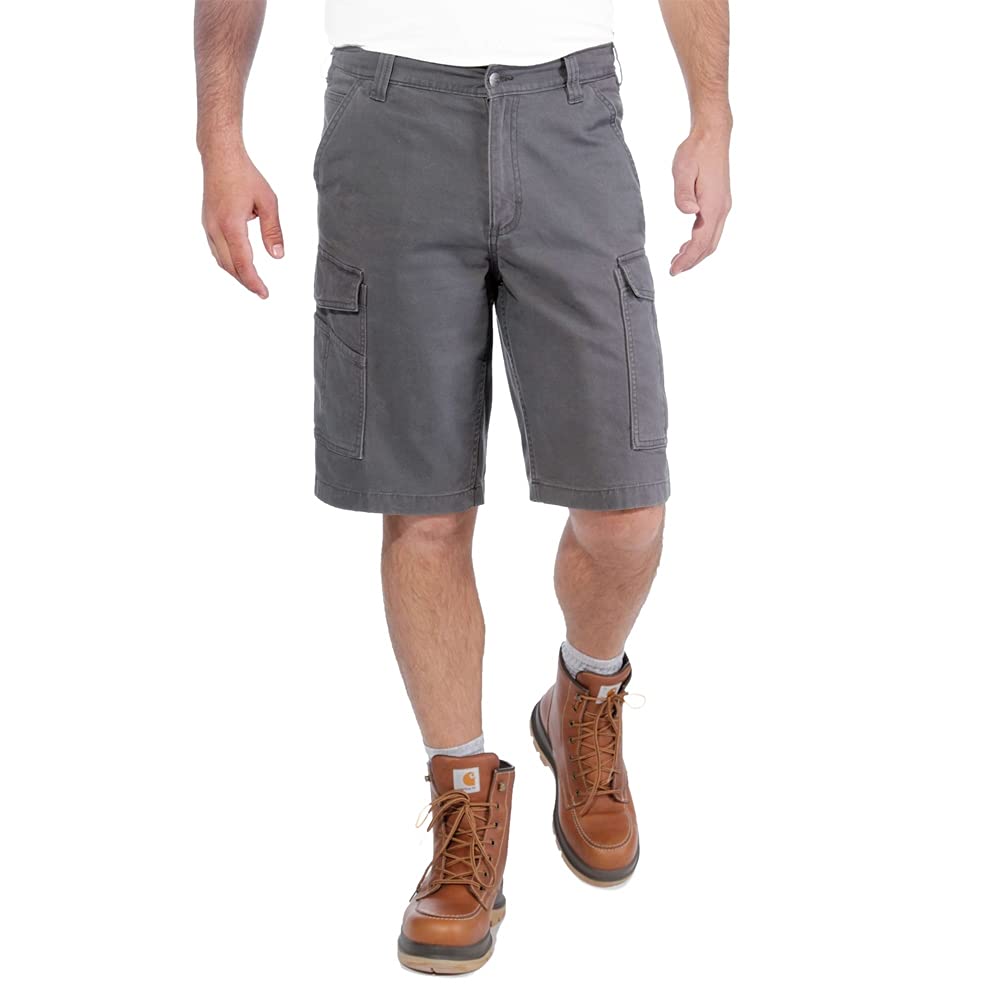 Carhartt - Rugged Flex® Cotton Canvas Cargo Shorts, Relaxed Fit, Men's Cargo Sho