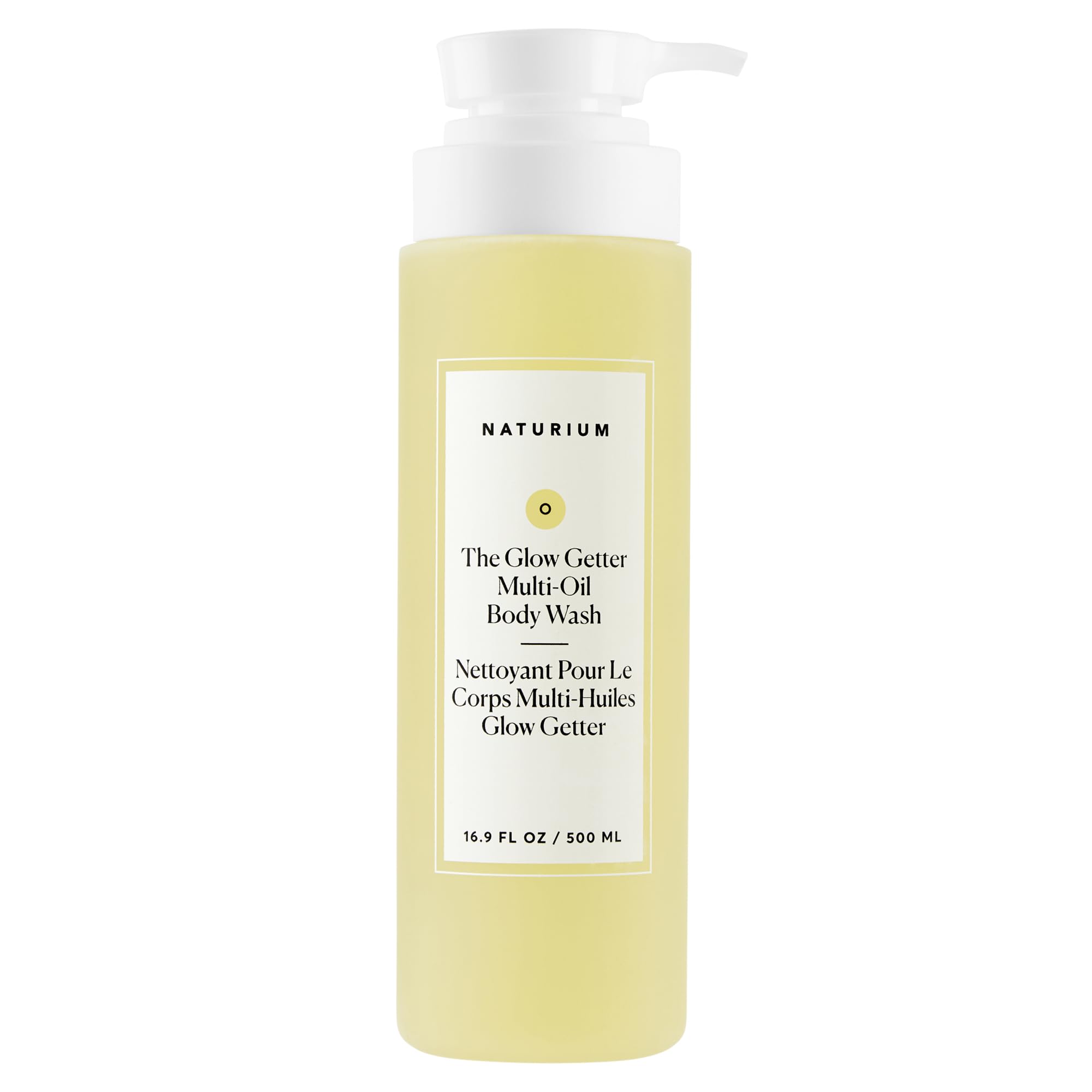 Naturium The Glow Getter Multi-Oil Body Wash, 16.9 fl oz | Nourishing Gentle Cle