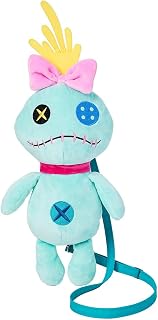 Spirit Halloween Scrump Plush Crossbody Bag - Lilo & Stitch, Unisex Adult, Child ONE Size FITS Most Standard, Multicolor