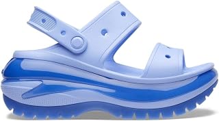 Crocs Unisex Classic Mega Crush Platform Sandals Wedge Sandals