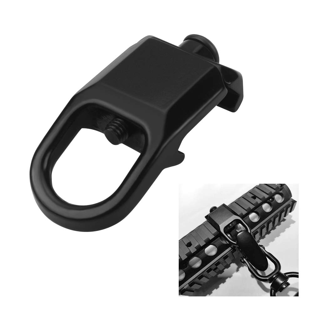 1 Pieces Rail Adapter, 20mm Rail Clip Steel Rail Attachment Point for Tactical P