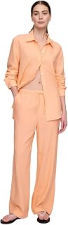 GAP Ladies Wide Leg Linen Trousers