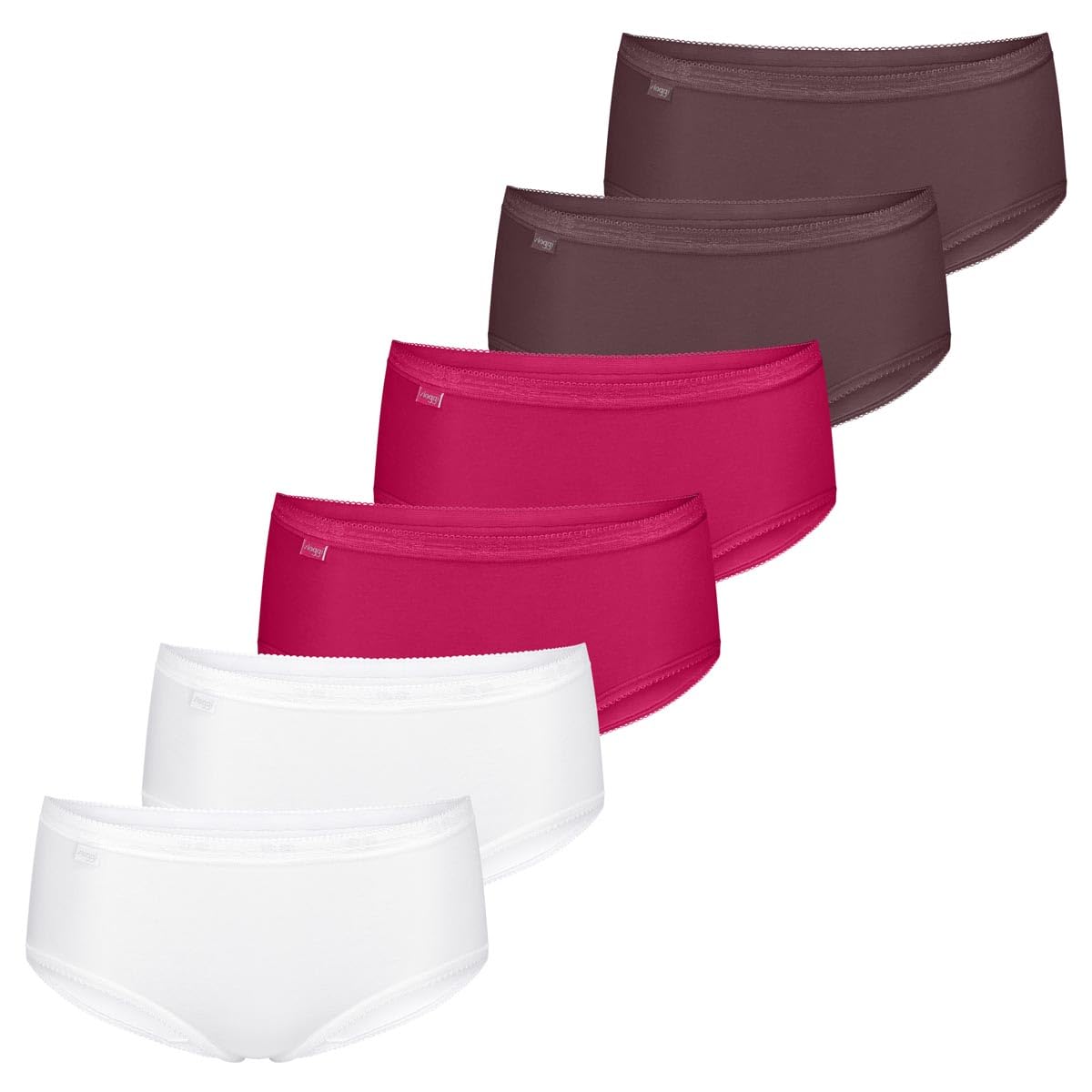 Sloggi - Basic+ - Women's - Midi Briefs - Pack of 3