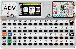 ciyeu Cardputer Adv Programmable Computer Portable Computer M5StampS3A Development Kit 1.14 Inch Screen 56 Key Keyboard Card