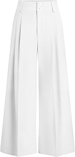PRETTYGARDEN Women's High Waisted Wide Leg Dress Pants