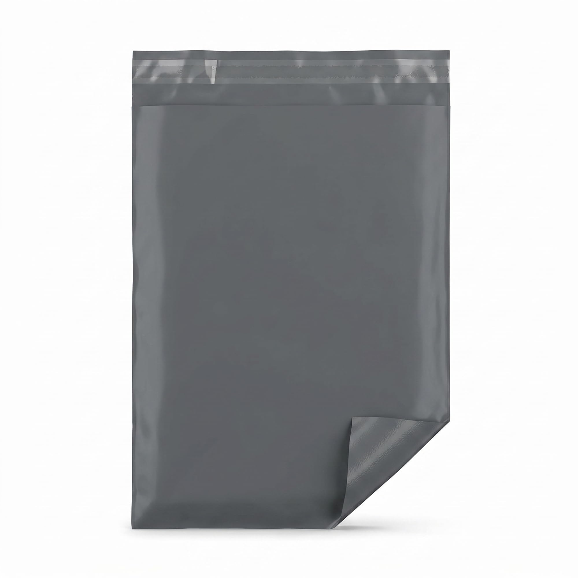 Straame Grey Postage Bags, 12x16 in, Self-Seal Opaque Poly Mailers, 25 Pack | Wa