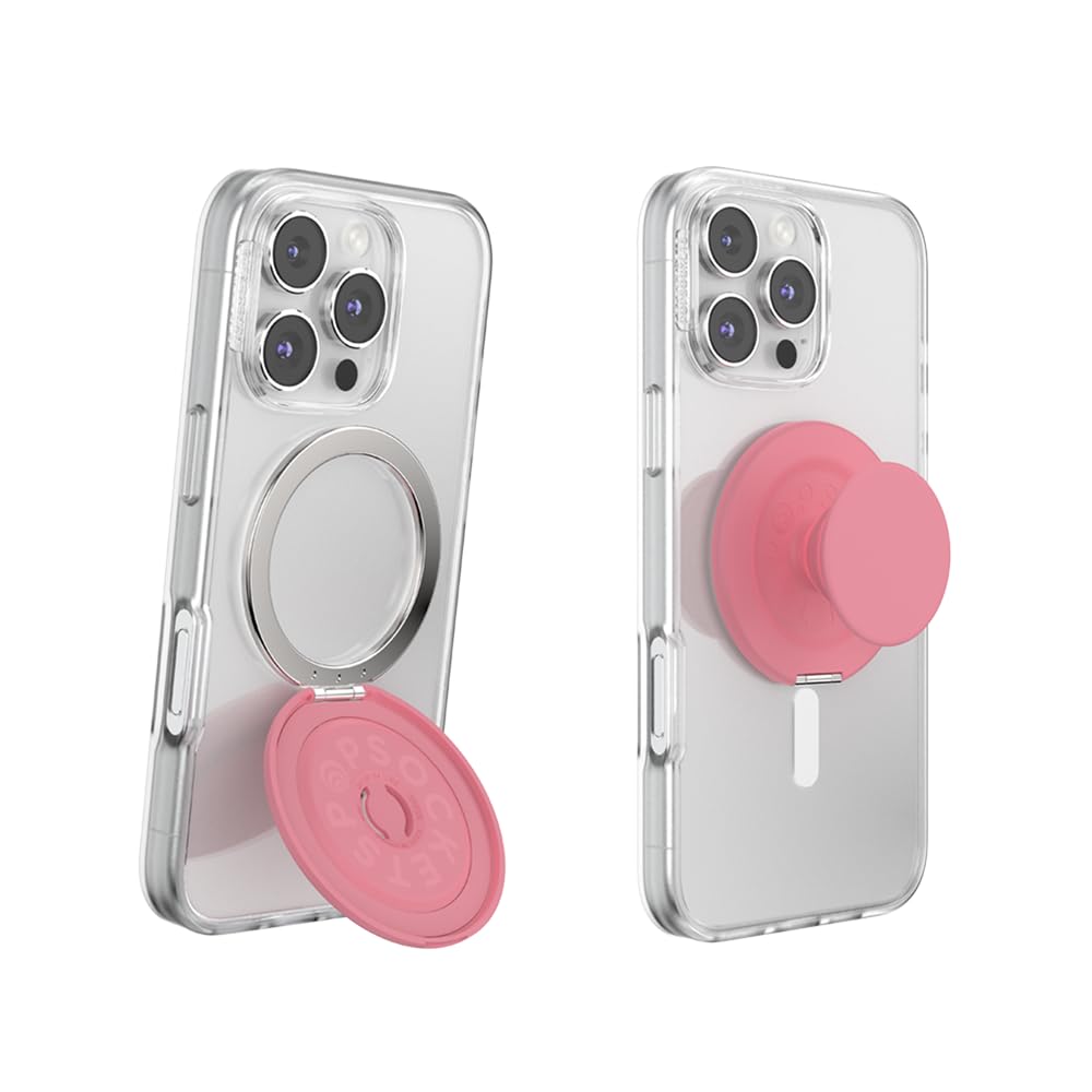 PopSockets MagSafe Kick-Out Grip, Easel - Sand Grey