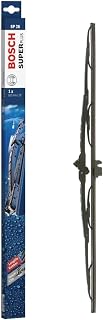 Bosch SuperPlus SP 26 Front Windscreen Wiper, 1 Blade, 650 mm | Replacement Blade, Comes with Pre-assembled Quick-Clip Adapter - Only for right-hand drive (UK)
