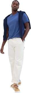 GAP Men's V-Everyday Soft Crew Stripe T-Shirt
