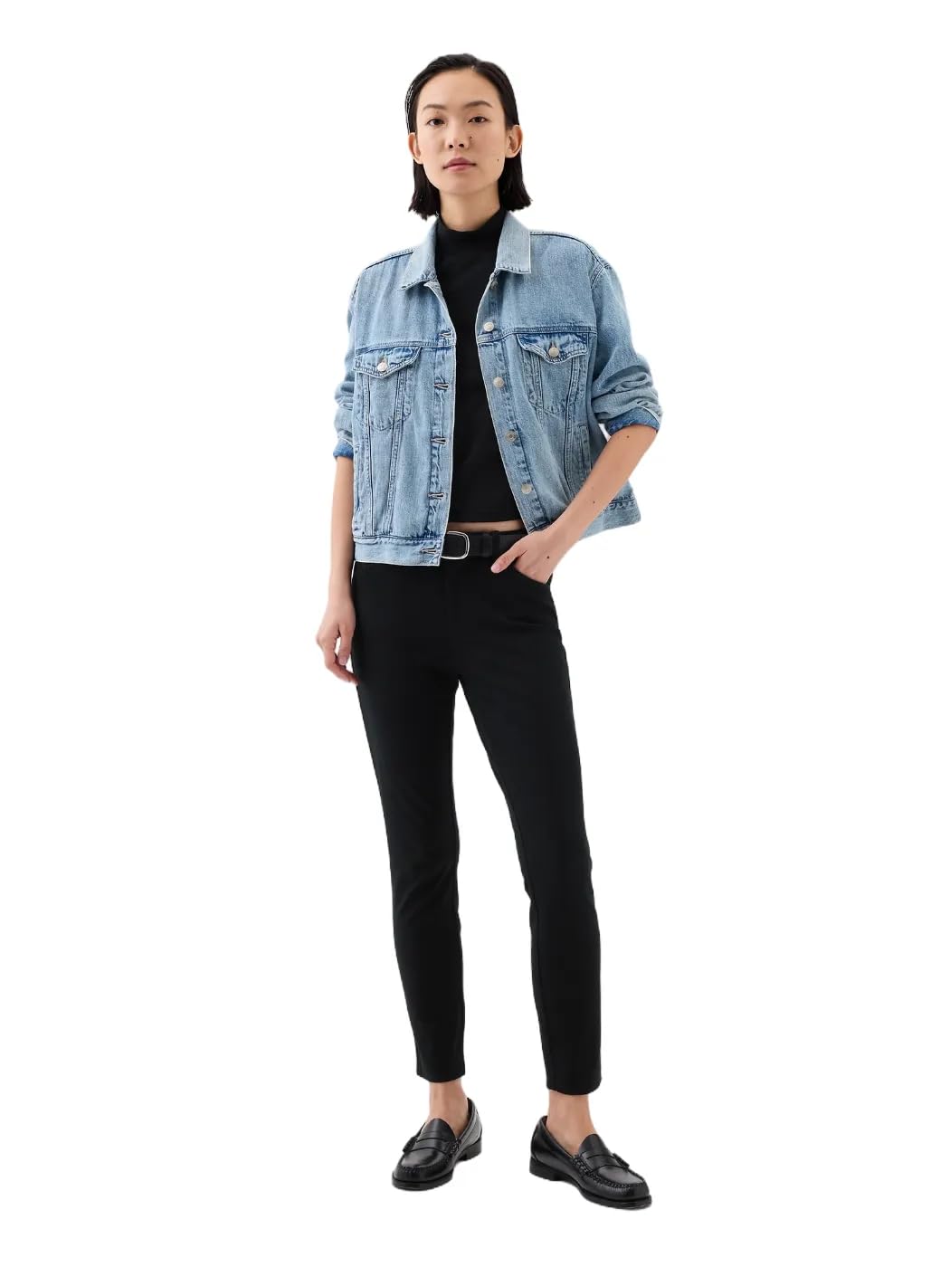 GAP Womens Skinny Ankle Pants in Bi-stretchPants