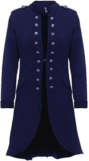 Fashion You Want Women's Blazer Admiral Jacket Military Army Style Long S - XXL XXXL 4XL 5XL