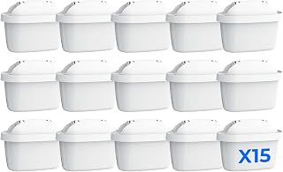 Waterdrop Water Filter Cartridges, Replacement for Brita® Maxtra+®, 15 Pack
