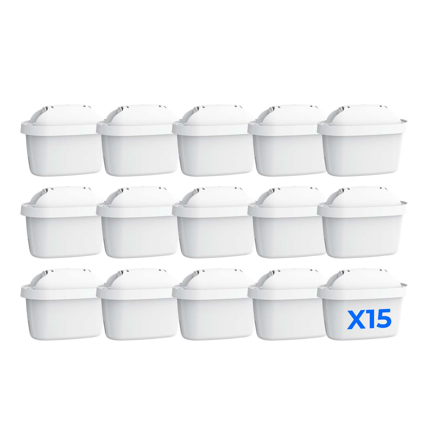 Waterdrop Water Filter Cartridges, Replacement for Brita® Maxtra+®, 15 Pack