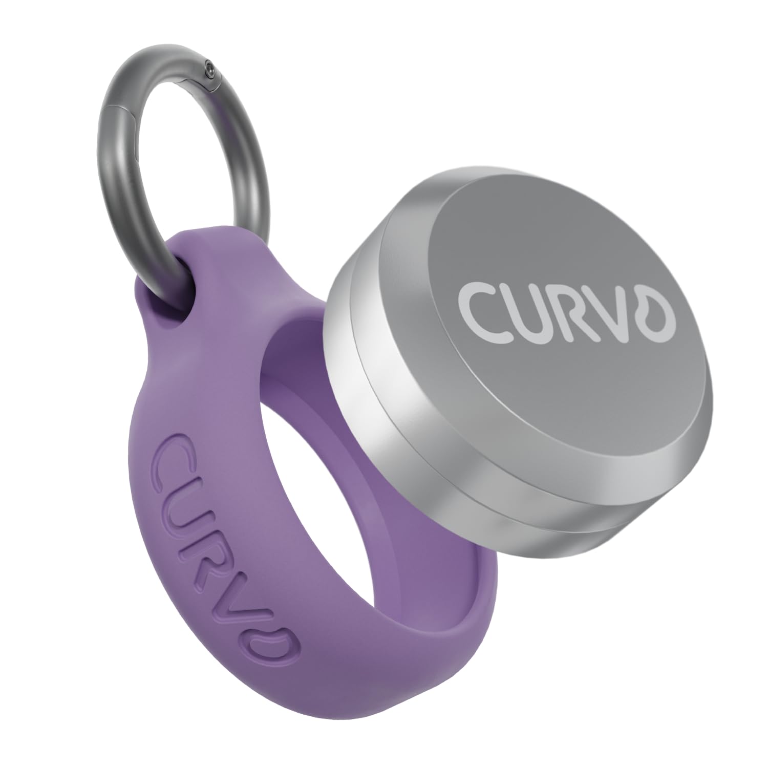 CURVD Premium Carrying Case - Durable Travel Keychain Container, Small Waterproo