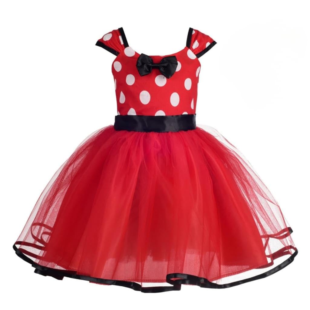 Lito Angels Girl Mouse Polka Dot Princess Dress Costumes Birthday Party Christma