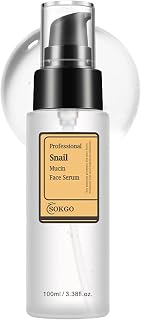 Snail Mucin Serum, Snail Secretion Filtrate, Snail Mucin Power Repairing Essence, Hydrating Serum with Snail Secretion Filtrate Sodium Hyaluronate for All Skin