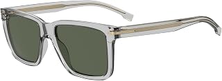 Boss Lunettes de Soleil 1598/S TRANSPARENT GREY/GREEN 55/17/145 homme