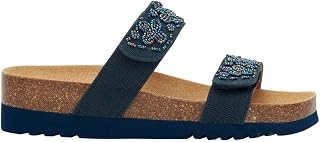 Scholl Women's Zafirah Sandal, Navy, 40 EU
