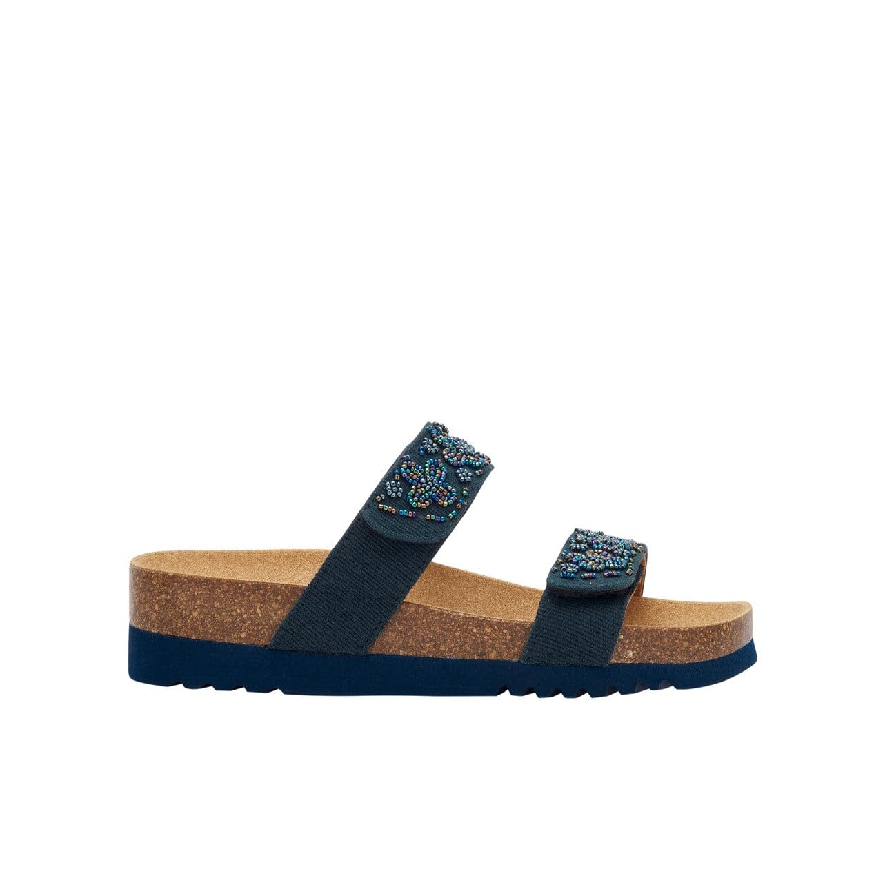 Scholl Women's Zafirah Sandal, Navy, 40 EU