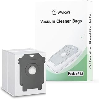 WAIKAS Bolsas para iRobot Roomba Series i/s/j y 100-700, 18-Pack
