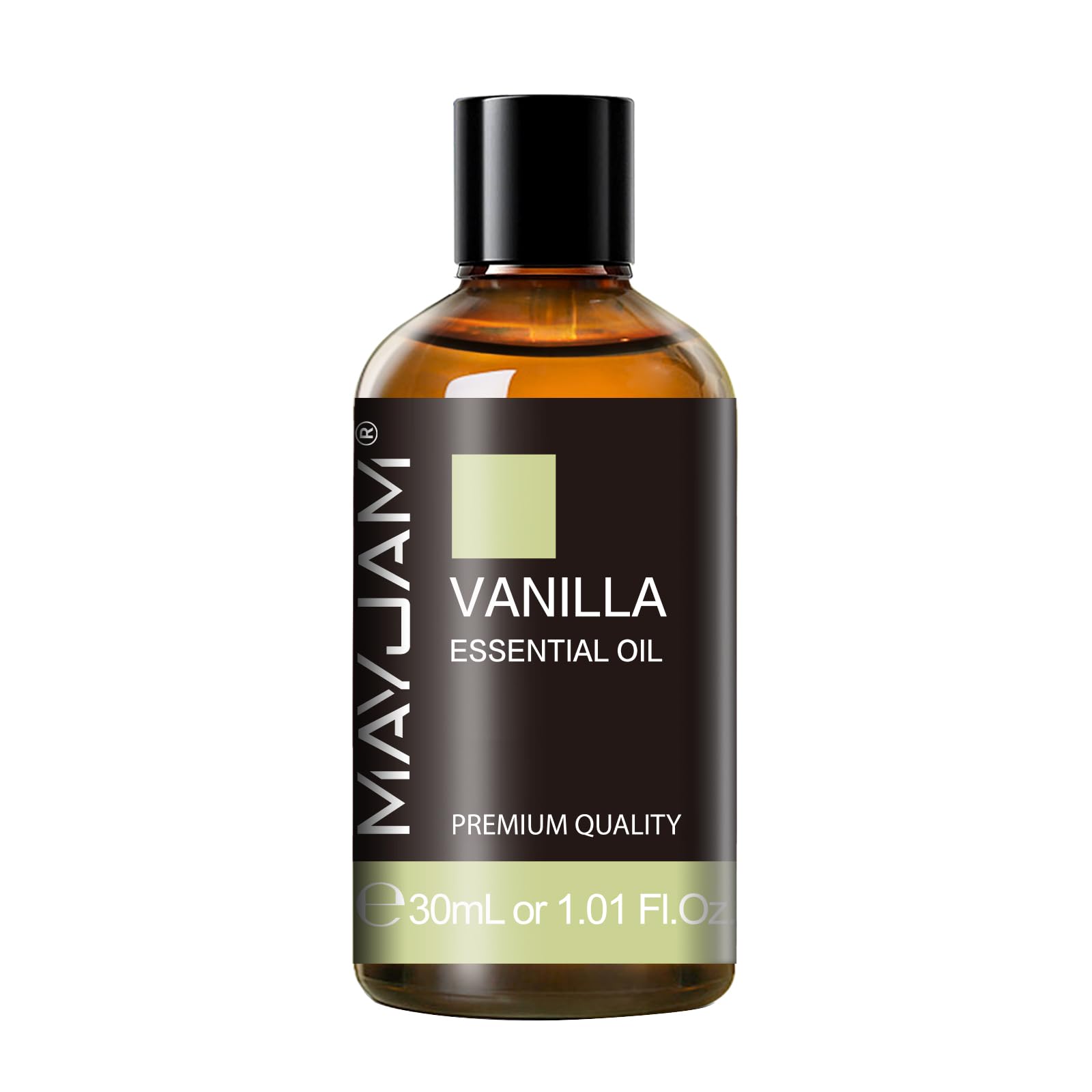MAYJAM Vanilla Essential Oil for Diffuser Aromatherapy DIY Soap, 1.01fl.oz | Van