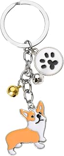 pet dog keychain charm ring veterinarian pet owner gift birthday christmas puppy theme gift cute dog key ring