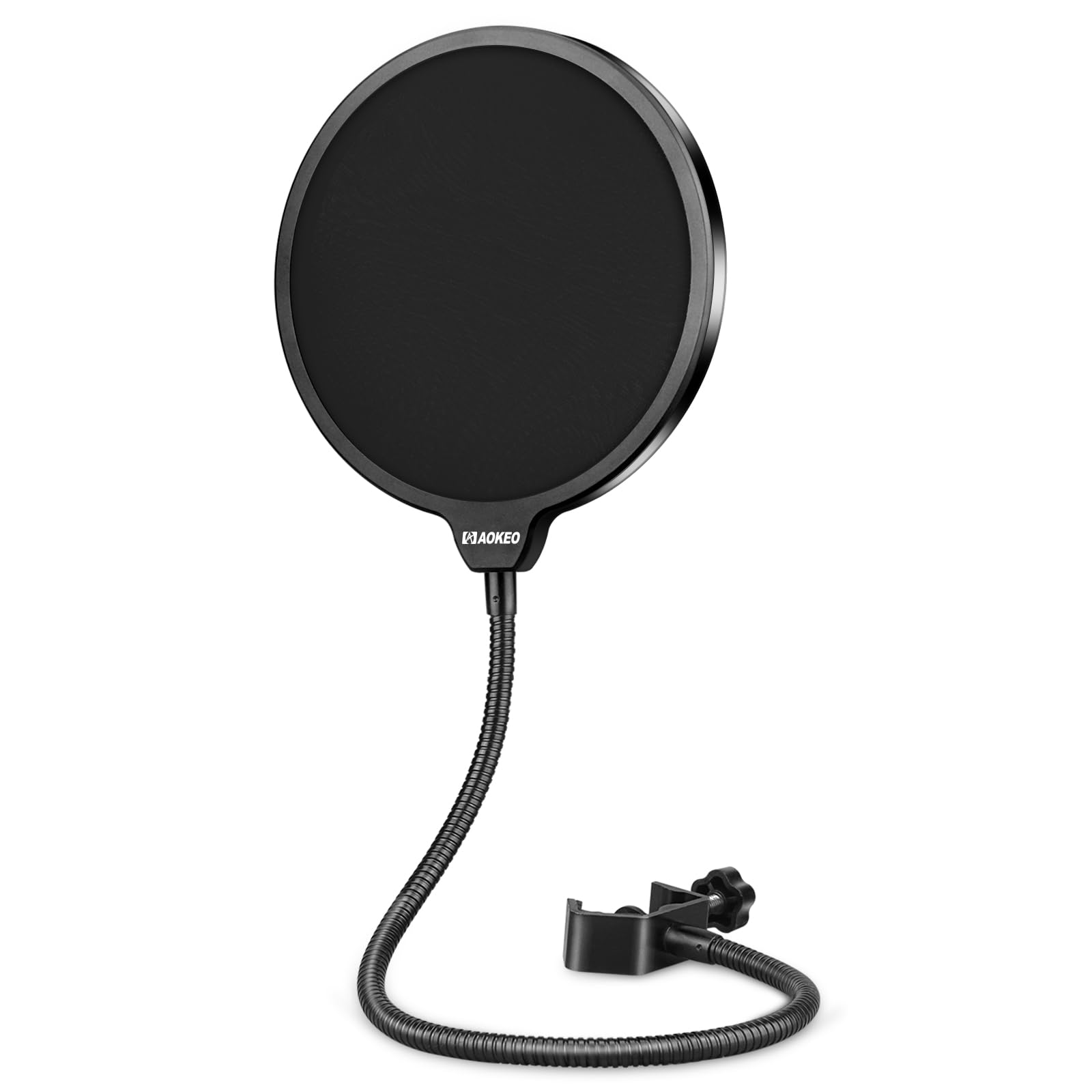 Aokeo Professional Microphone Pop Filter Mask Shield For Blue Yeti and Any Other