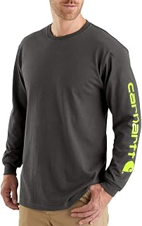 Carhartt Herren Signature Sleeve Logo Langarm T-Shirt T-Shirt (1er Pack)