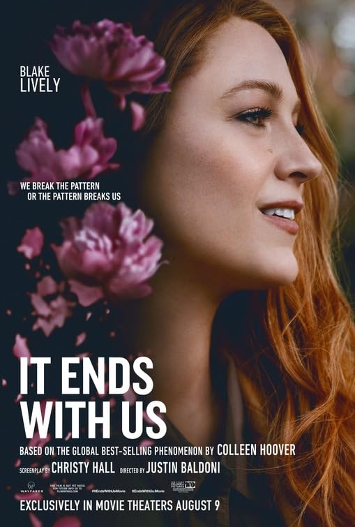 IT ENDS WITH US - 11"x17" Original Movie Poster 2024 Blake Lively Justin Bladoni