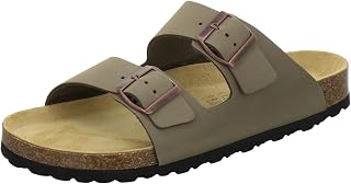 AFS-Schuhe, 3100 Men's Comfortable Leather Sandals for Home and Work Made in Germany