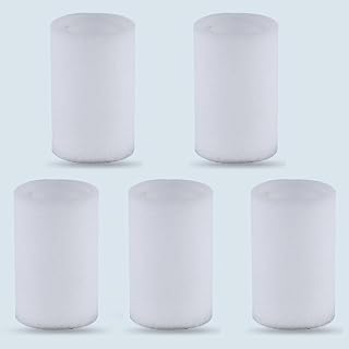 5 Pack Faucet Filter Replacement Cartridges, Universal Ceramic Filter Core for Rotatable Kitchen Faucet Aerator Mechanical Arm, Water Purification Filter Refills