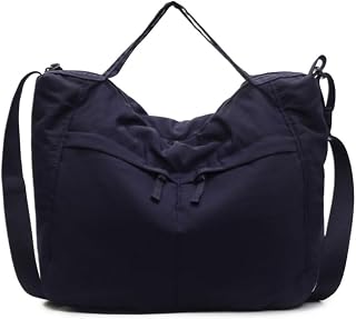 Nylon Shoulder Bag Large Capacity Vintage Casual Handbag Teen Women Shoulder Bag