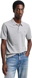 GANT Reg Emb Archive Shield Polo Camisa de Polo Hombre