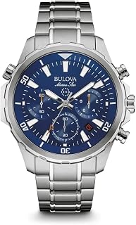 Bulova Men's Analogue Quartz Watch with Stainless Steel Strap 96B256
