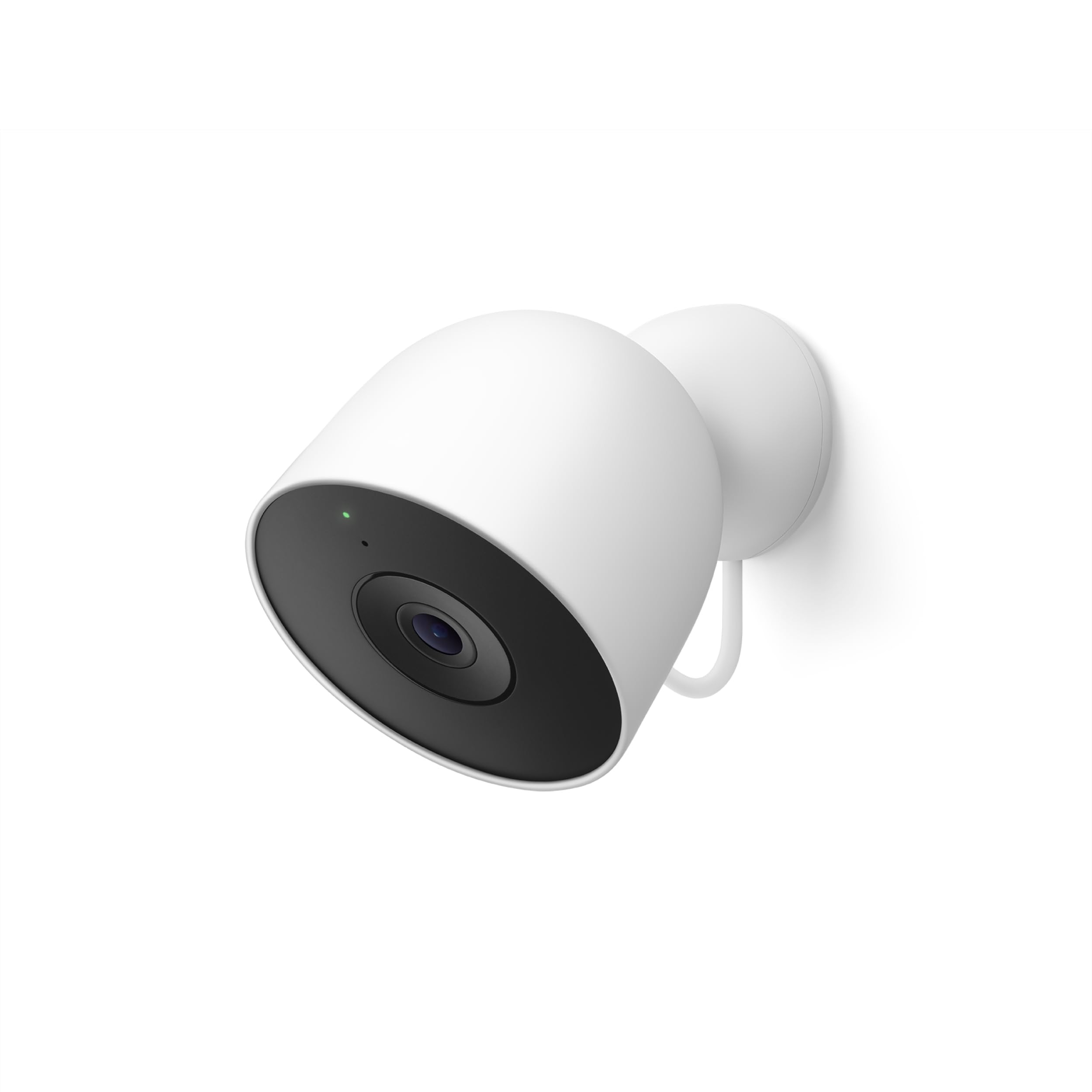 Google Nest Cam Outdoor (Wired, 2nd Gen) - Security Camera - 2025 - Snow | 2K vi